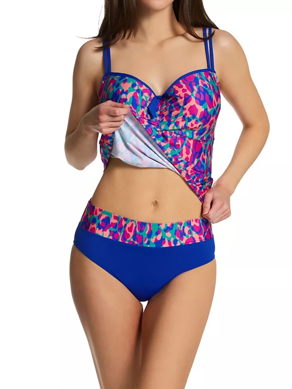 PRIMA DONNA Karpen Tankini Swim Top and Bottom Bundle